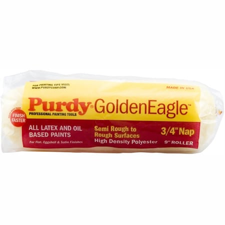 Purdy 9" Paint Roller Cover, 3/4" Nap Nap, Polyester/Knit 140608094